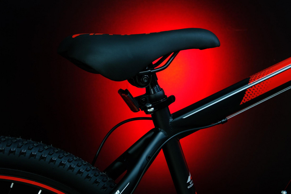 FOLTAS 27,5 - 17р Матовый Чёрный/Красный