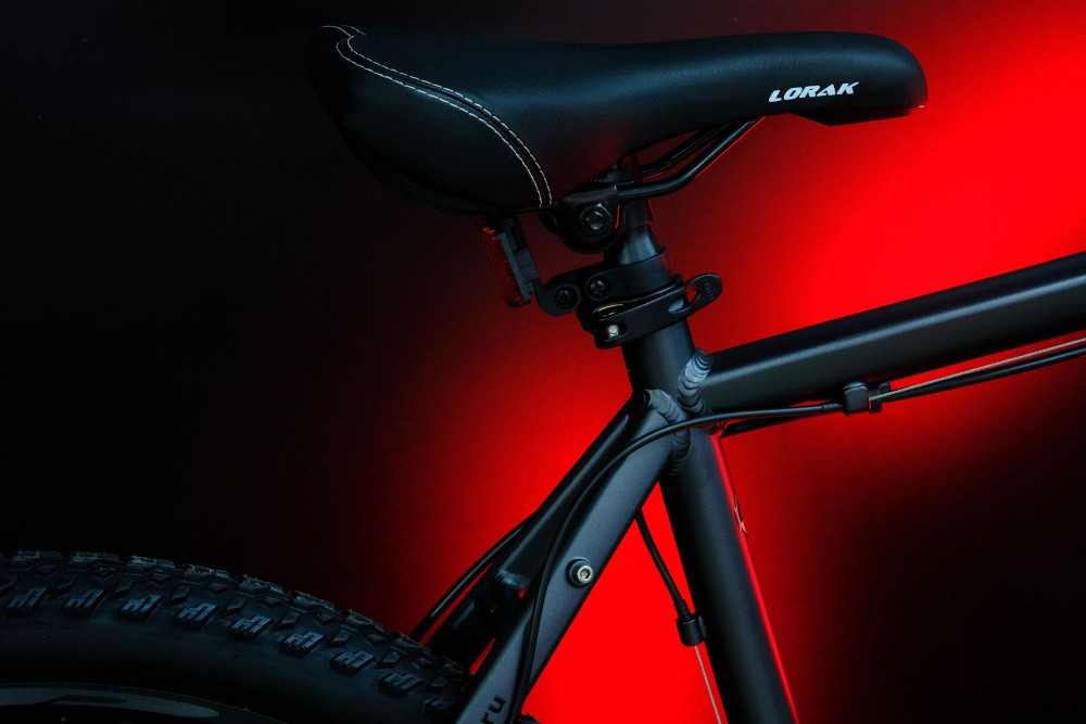 Lorak LX5 HD Матовый Чёрный/Серый рама 17 (на рост 155-173)