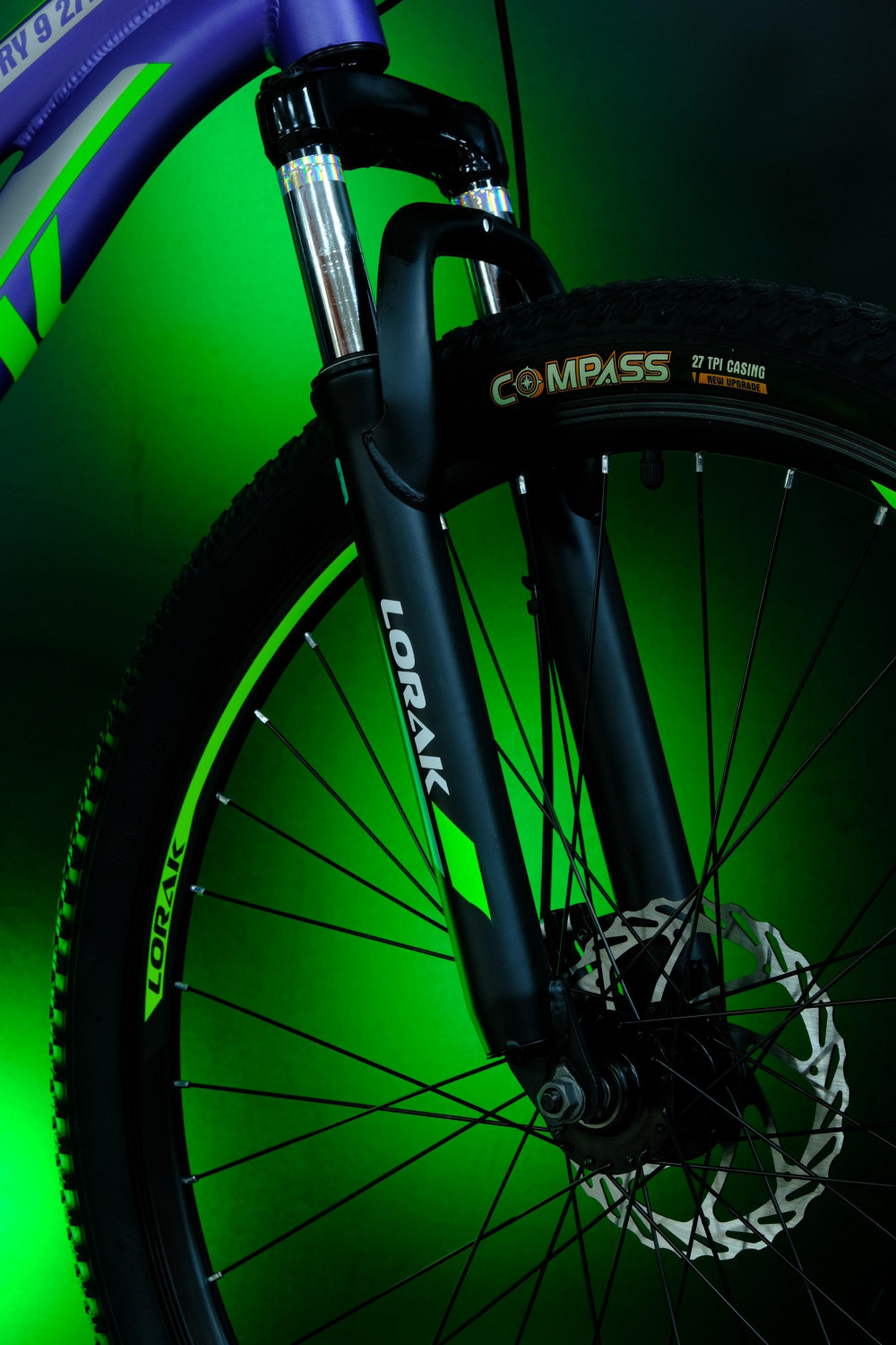 LORAK GLORY 9 Матовый Фиолетовый рама 19 (на рост 171-182)