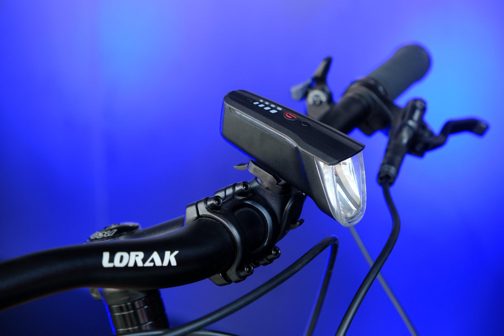 Фара передняя с USB зарядкой X-293, код 41660