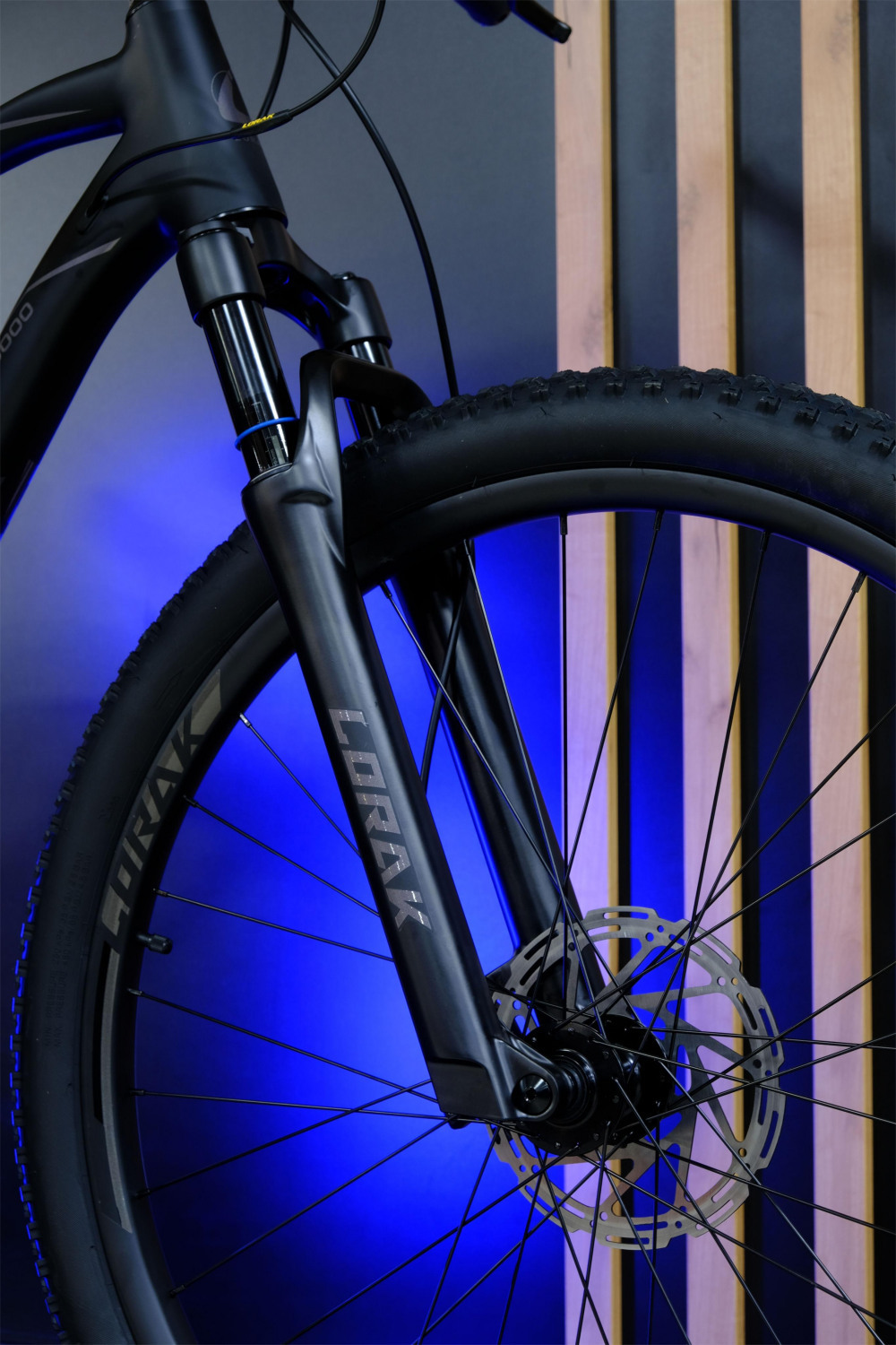 LORAK MT 29 - 5000 Матовый Чёрный/Серый рама 21 (на рост 182-195)